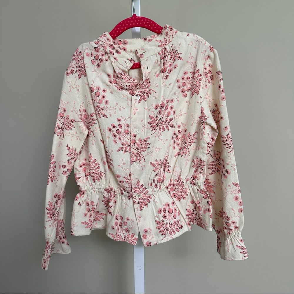 Bonpoint Jasmine Floral Blouse 8y NWT